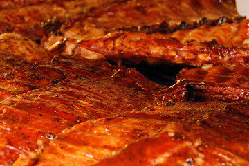 Barbecued ribs