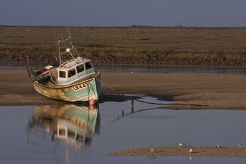 Moored Fishing Boat