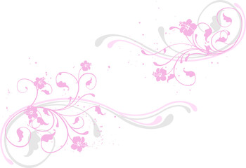 Flower background, pink