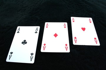 3 cards