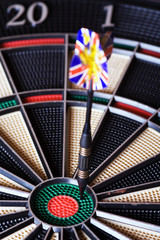 Elektronische Dartscheibe
