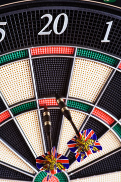 Elektronische Dartscheibe