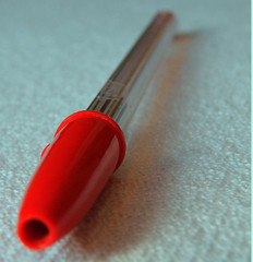 the red pen