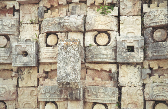Palast der Masken, Kabah, Yucatan, Mexiko