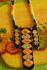 Grand collier de perles
