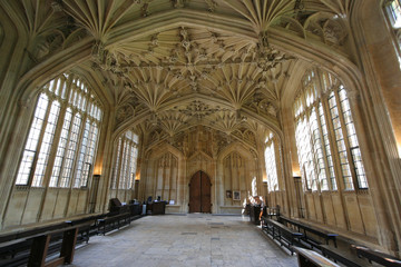 Oxford University, Divinity School Interior