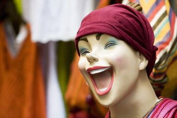 visage joyeux