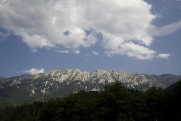 High mountain from Charpathians, Romania, Europe