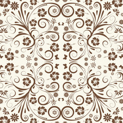 abstract vector flower illustration