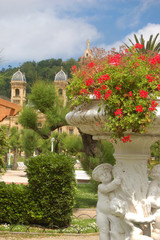 Alderdi-Eder Gardens in San Sebastian, Spain