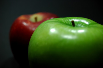 Apfel - Grün&Rot 