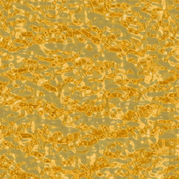 A Large Rendered Illustration Of Liquid Molten Gold Metal