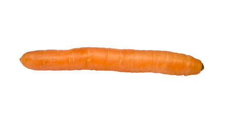 carrot isolated with clipping path