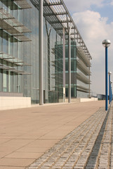 Modern corporate building