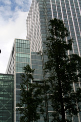 side of office building