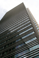 side of office building