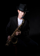 Sax Player 5