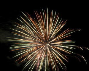 Naklejka premium fireworks