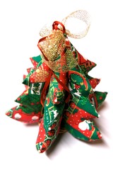 Albero di natale in stoffa