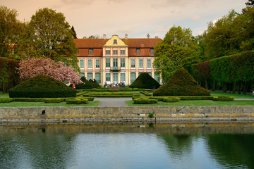 Fototapeta na wymiar Danzig - Oliwa. Opatw's palace.