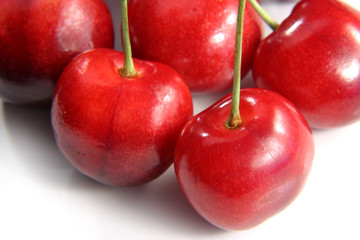 fresh cherries