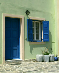 A traditional style greek house 