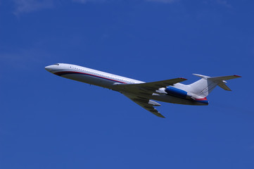 Tupolev Tu 154 M russian commercial airliner