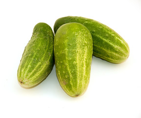 Fresh cucumbers