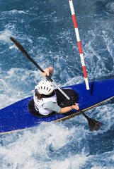 Naklejka premium kayaker