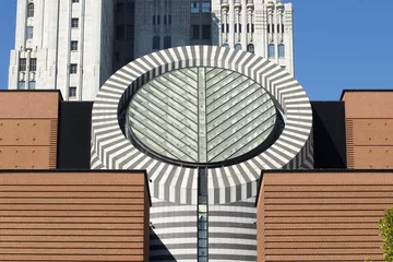 Printed roller blinds San Francisco San Francisco Museum  Dome detail