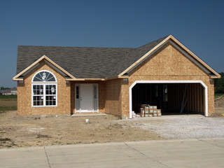 New home under construction