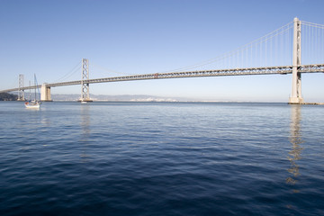 Bar Bridge deep Blue water