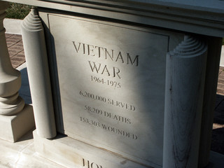 Obraz premium Vietnam war memorial