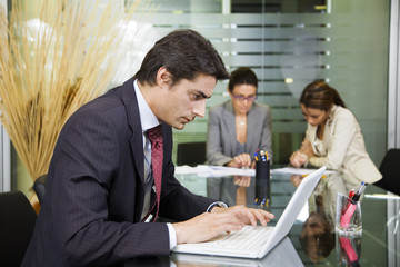 Fototapeta premium People at work
