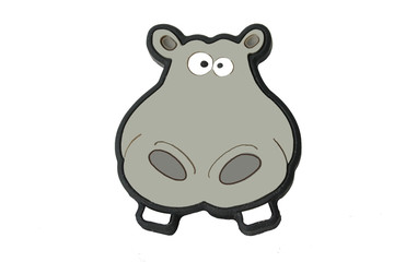 funny hippopotamus