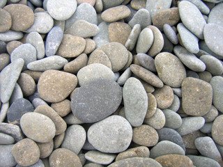 Fototapeta na wymiar Pebbles on the beach
