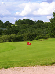 Obraz premium Trou golf