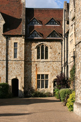 Fototapeta na wymiar Old English stone building