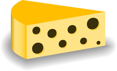 Käse - einfache Illustration