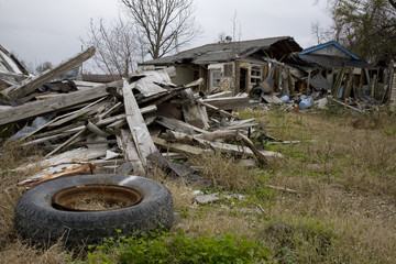 Ninth Ward of New Orleans Post Katrina