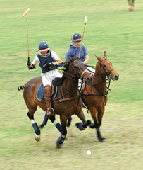 Two Polo Players