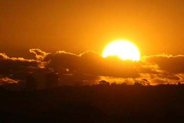 amazing sunset would be great for background wallpaper