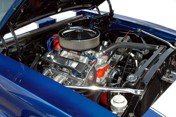Classic car engine