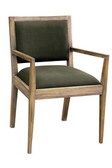 Comfortable chair on a white background