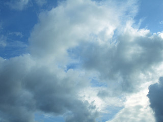 Fototapeta na wymiar chmury