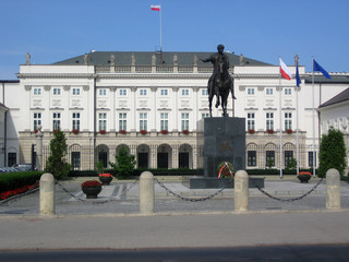 Residence of polish presidents 