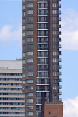 Upper Floors of Apartment buildings in NYC
