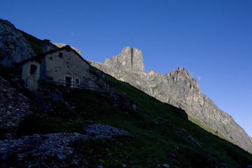 Fototapeta premium val Maira.colle del Maurin