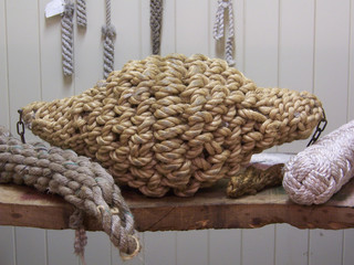 Ropes made into shapes