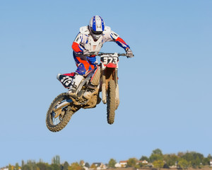 Motocross Motorcycle Jump